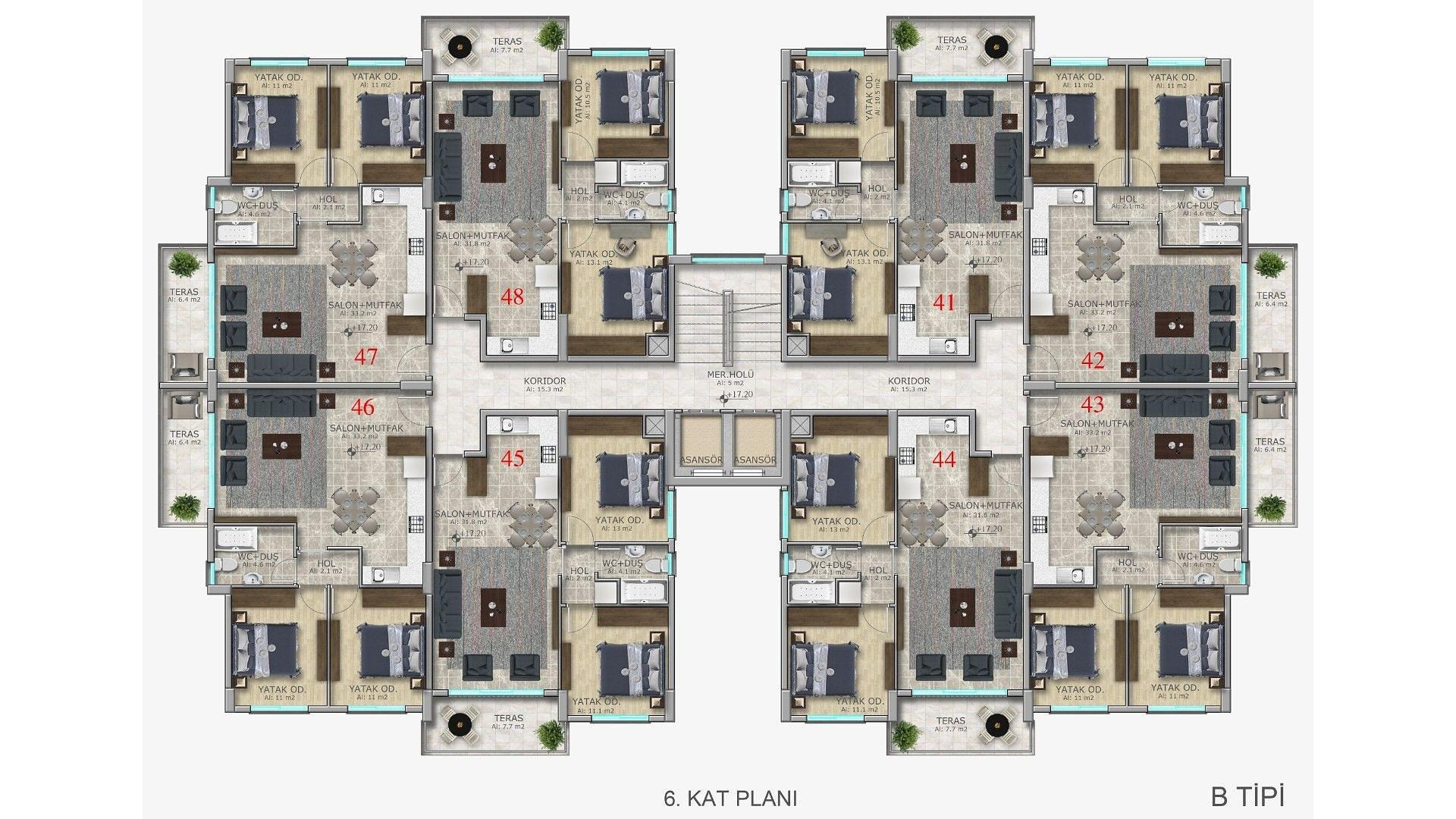Image du plan d'étage 3