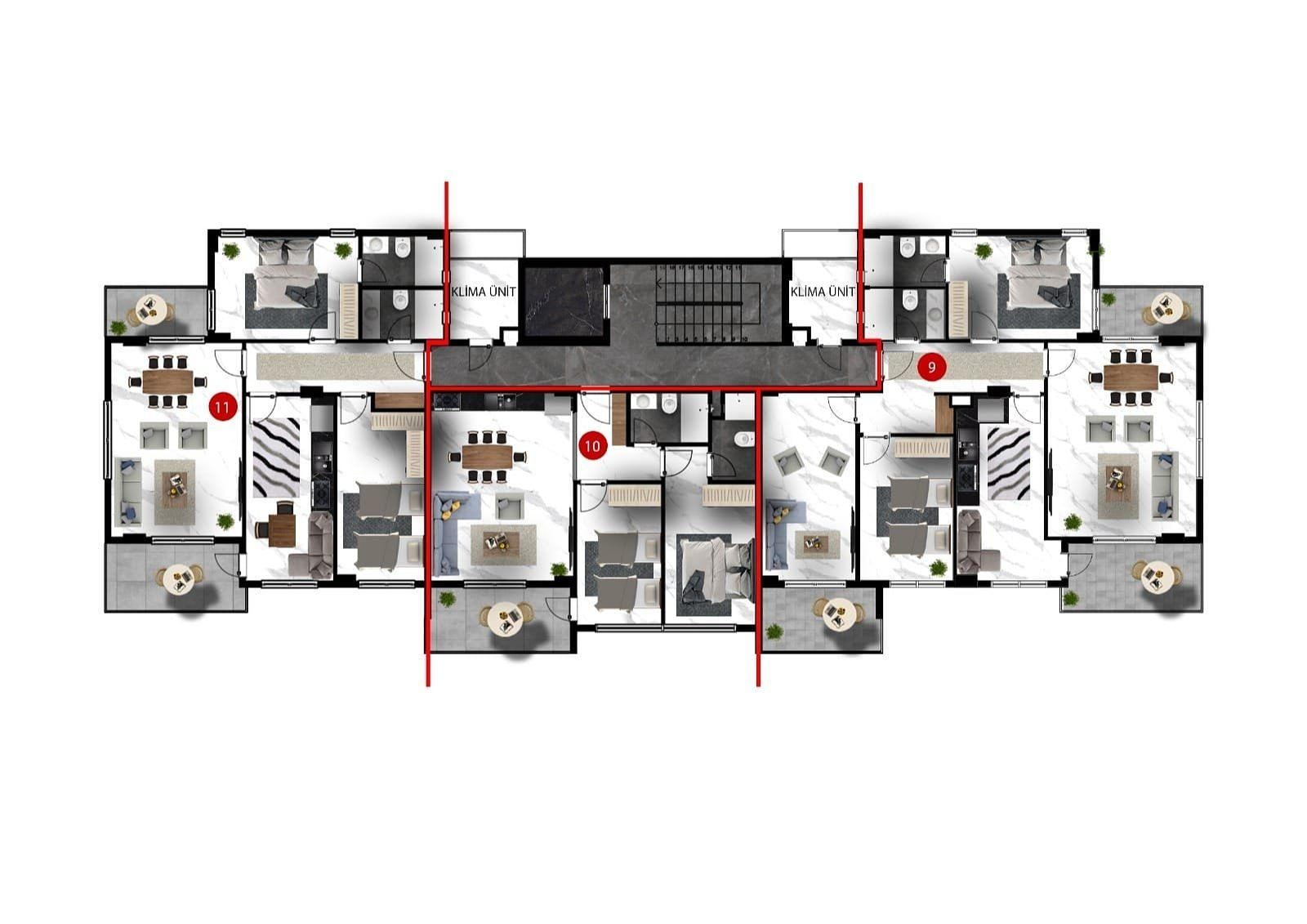 Grundrissdarstellung 1