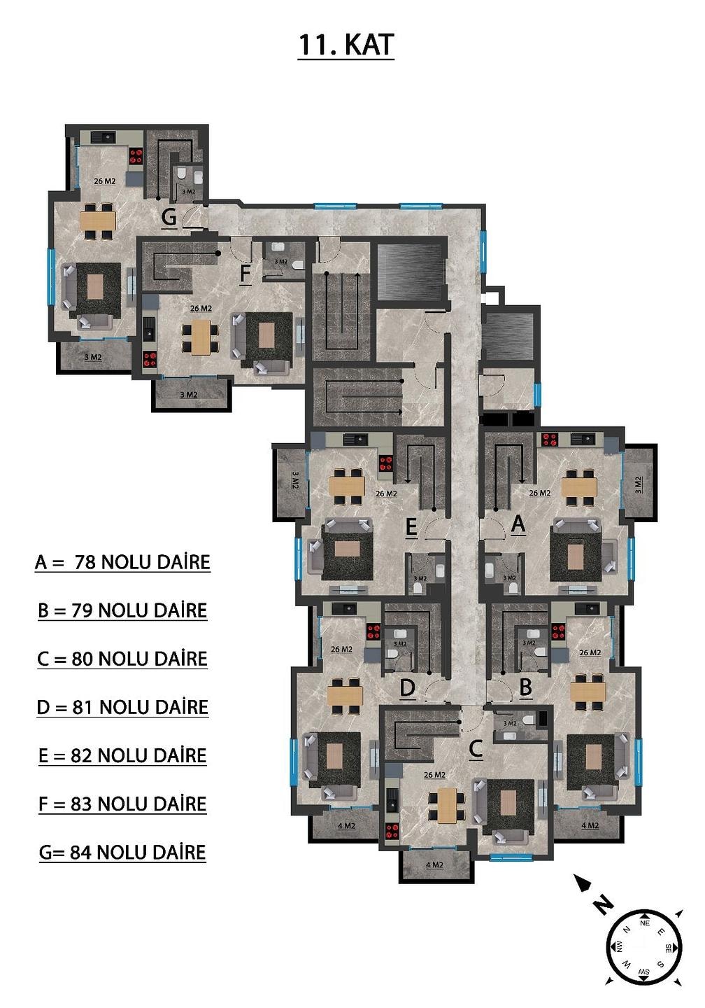 Kat Planı Resmi 2