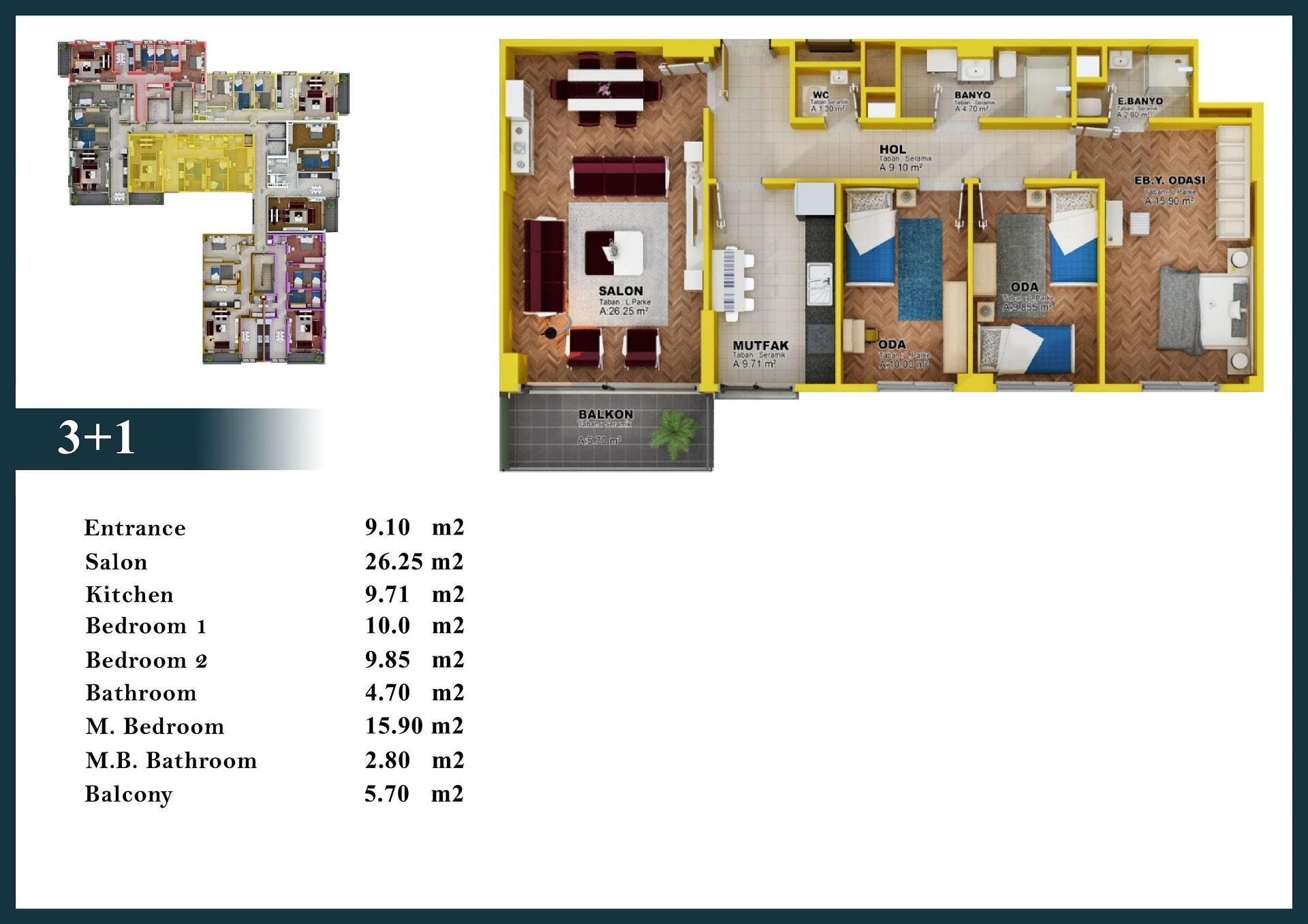 Image du plan d'étage 1