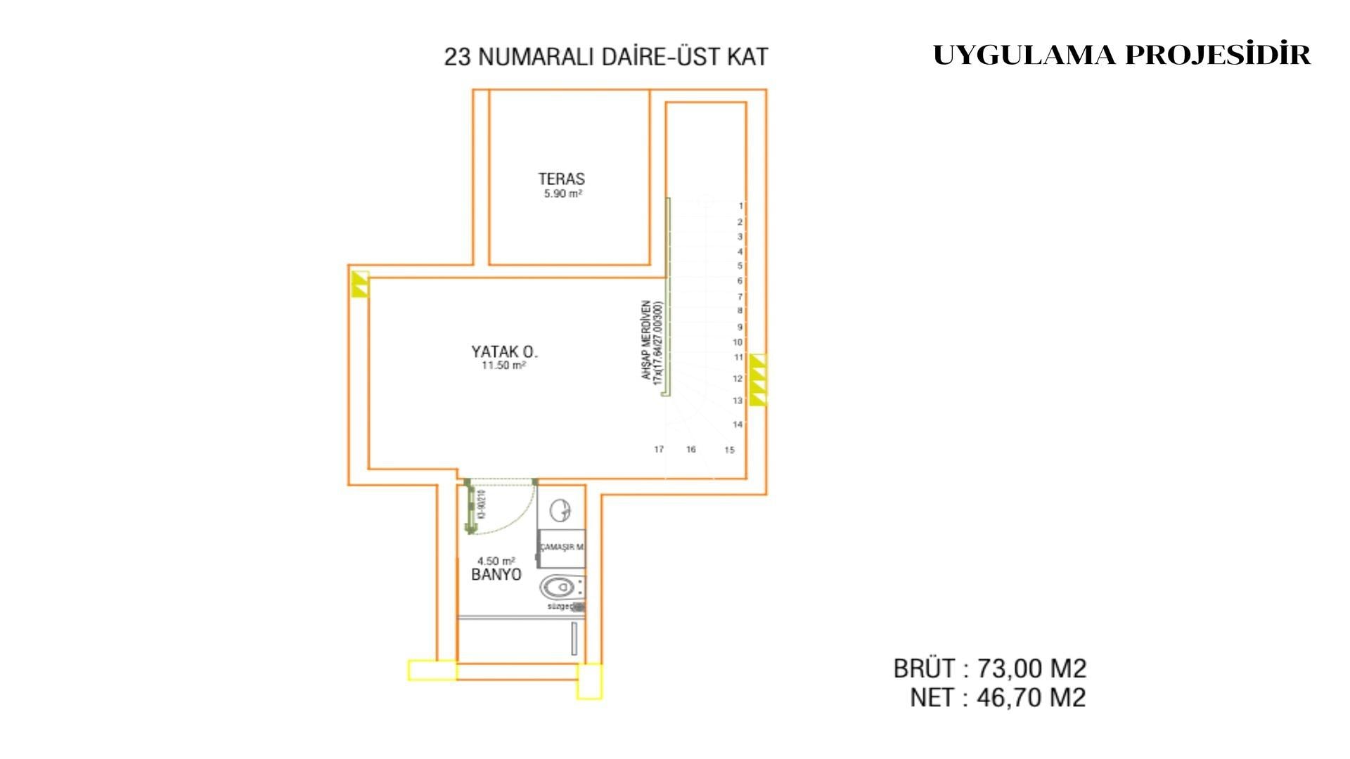 Image du plan d'étage 15