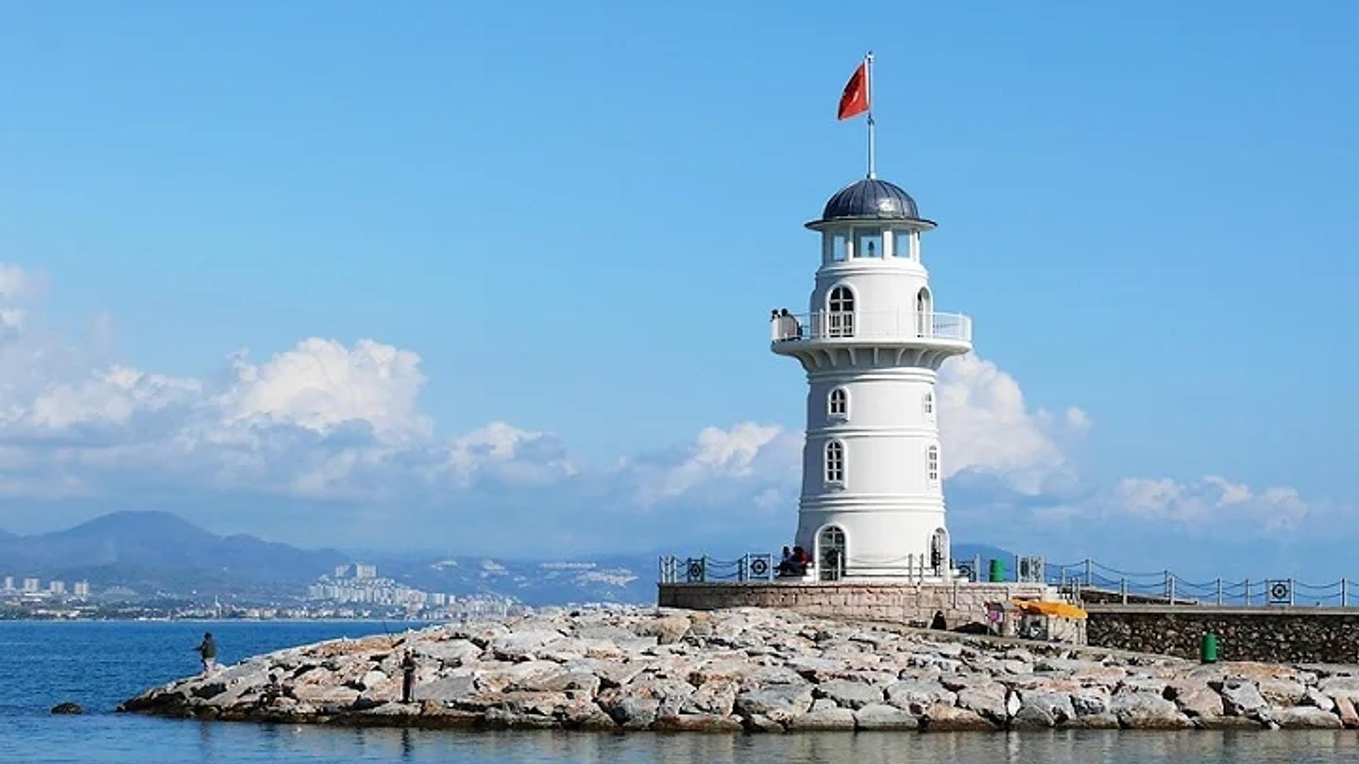 De historische locaties van Alanya