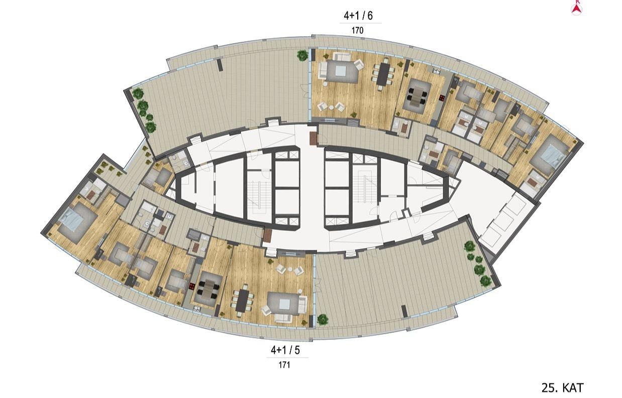 Image du plan d'étage 5