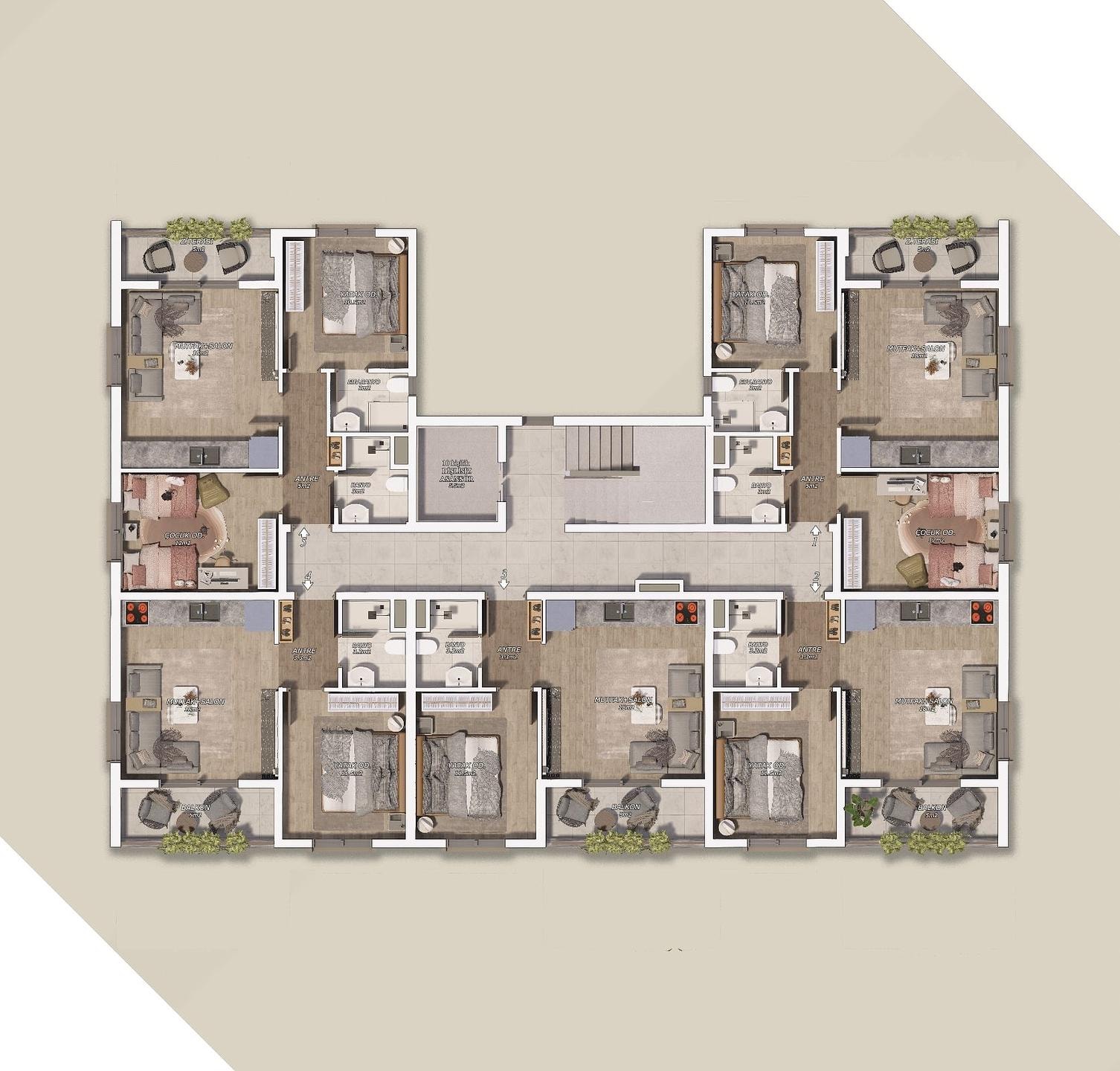 Image du plan d'étage 1