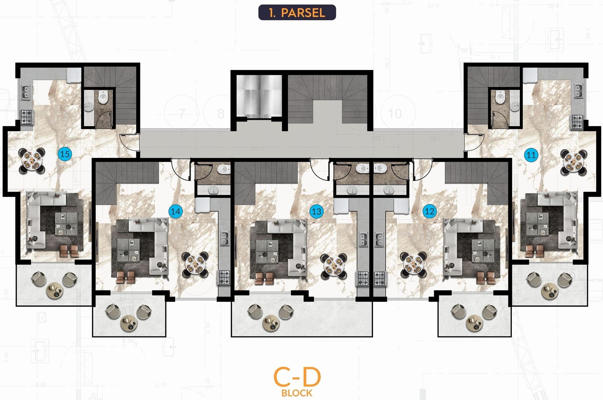 Image du plan d'étage 6