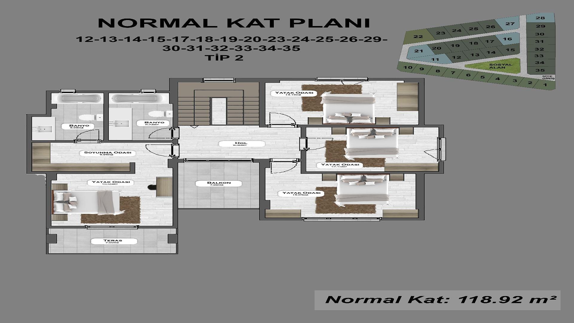 Kat Planı Resmi 11
