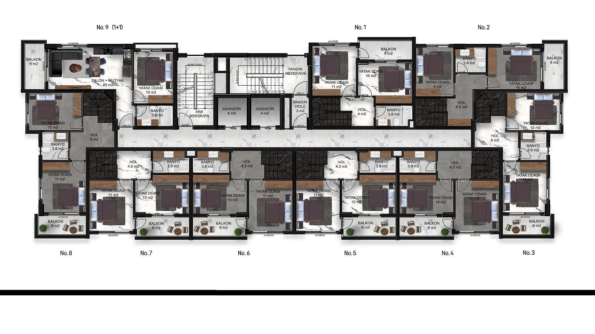 Image du plan d'étage 2