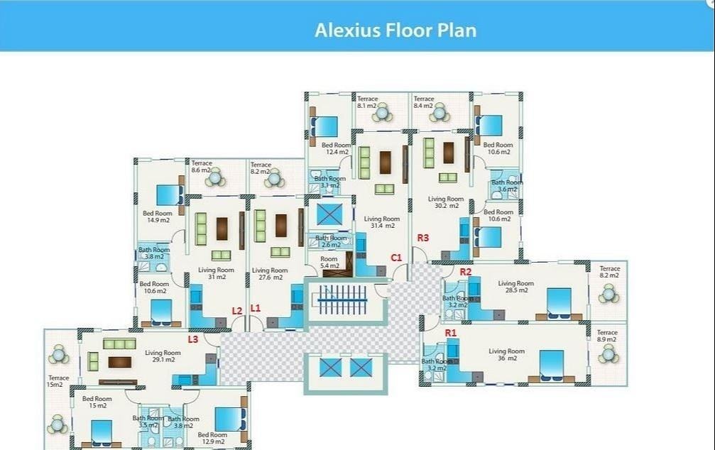 Aukšto plano vaizdas 1