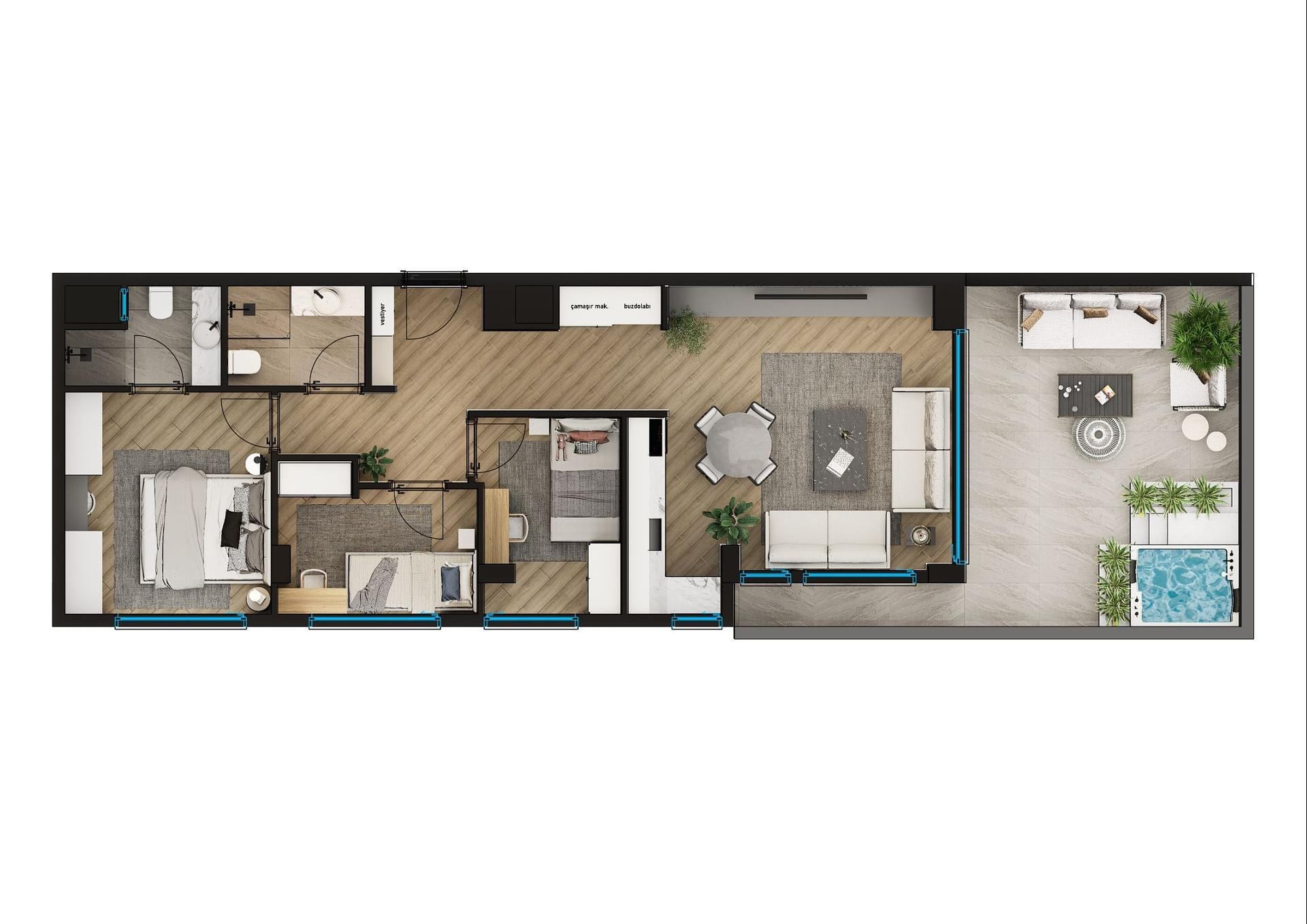 Grundrissdarstellung 3