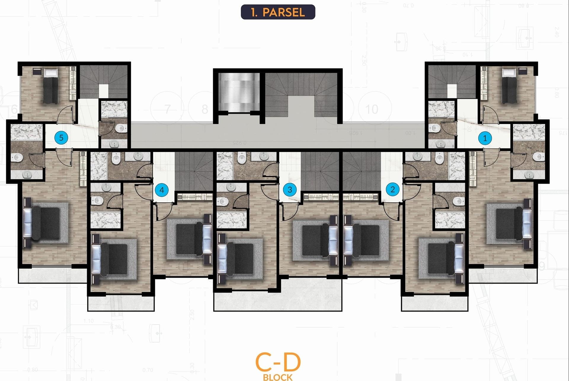Image du plan d'étage 8