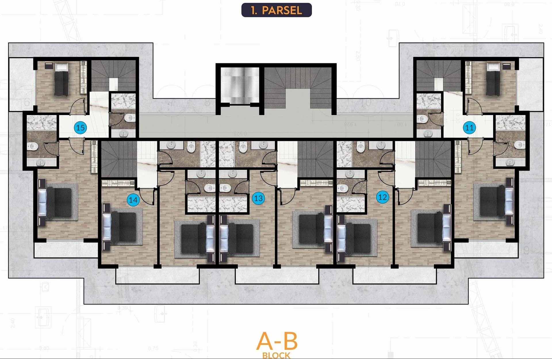 Image du plan d'étage 4
