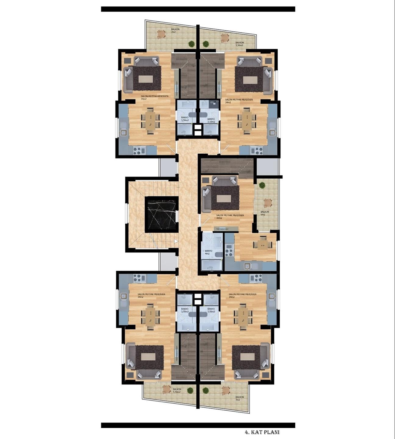 Grundrissdarstellung 4