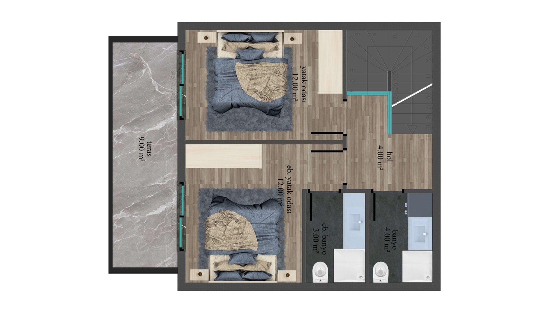 Image du plan d'étage 3