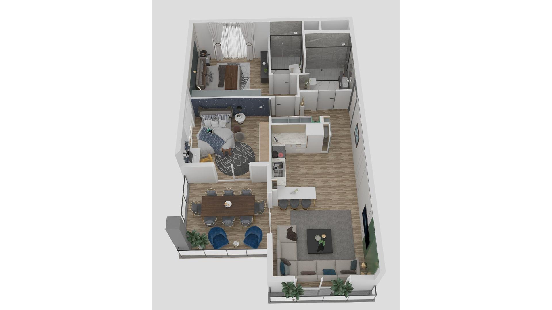 Grundrissdarstellung 3