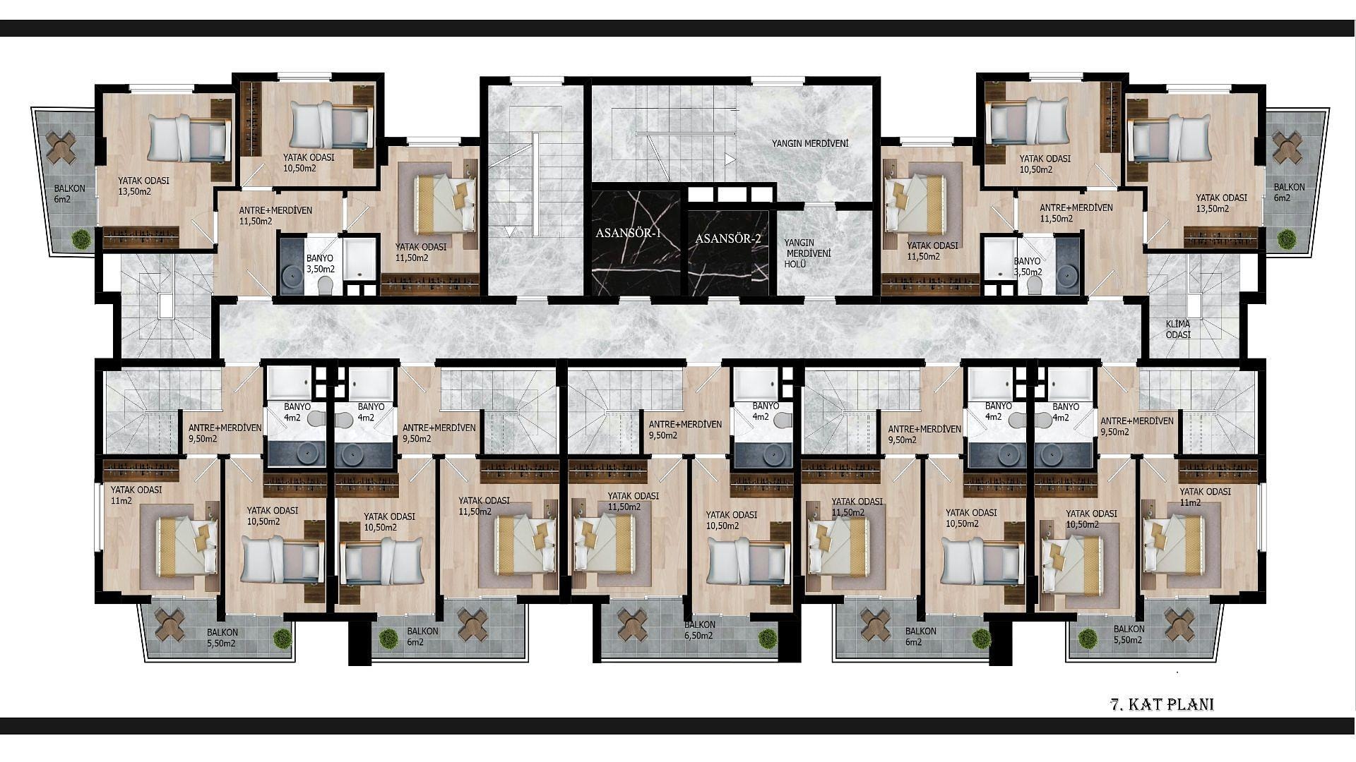 Image du plan d'étage 2