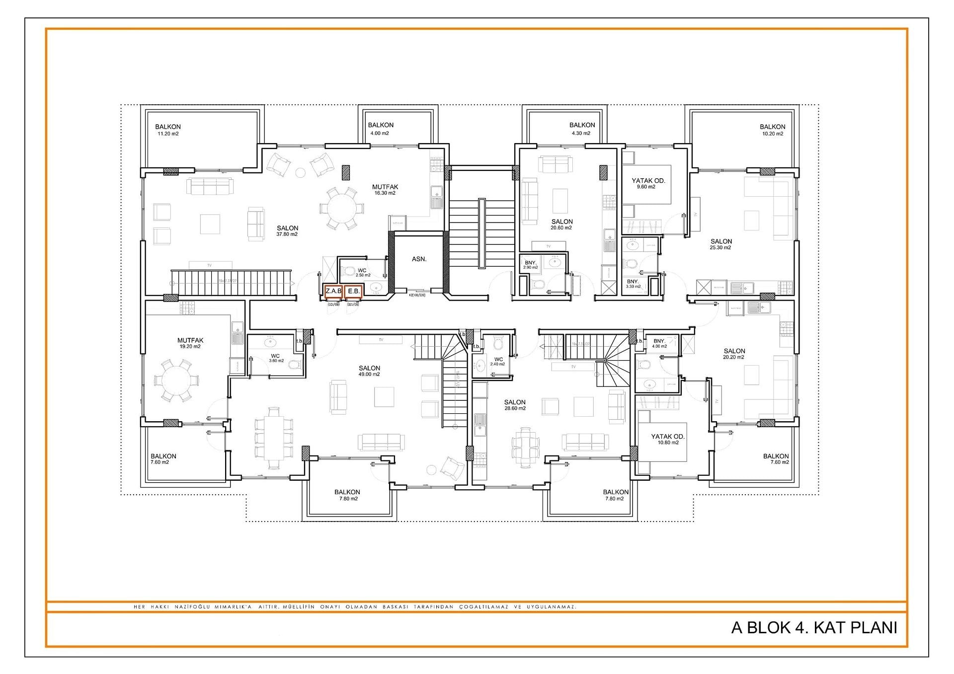 Image du plan d'étage 4