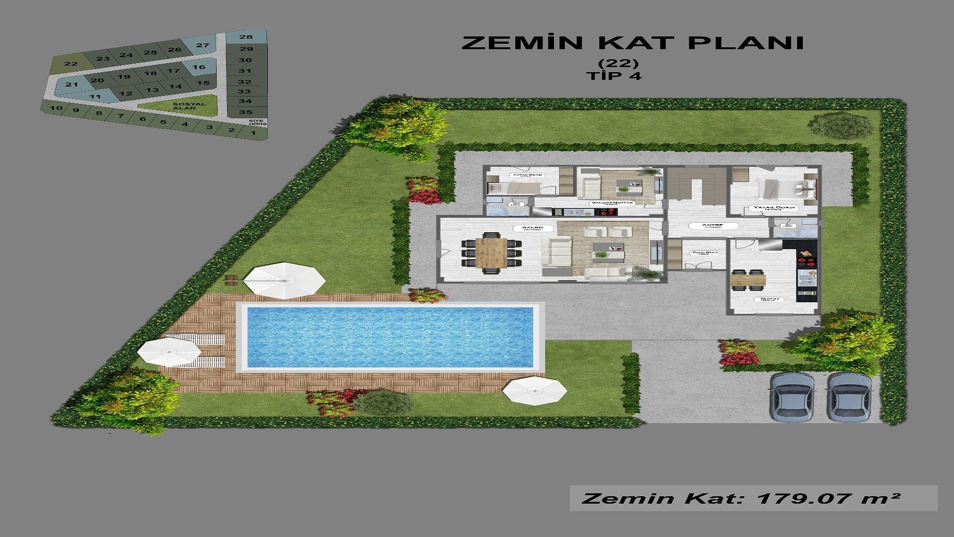 Kat Planı Resmi 1
