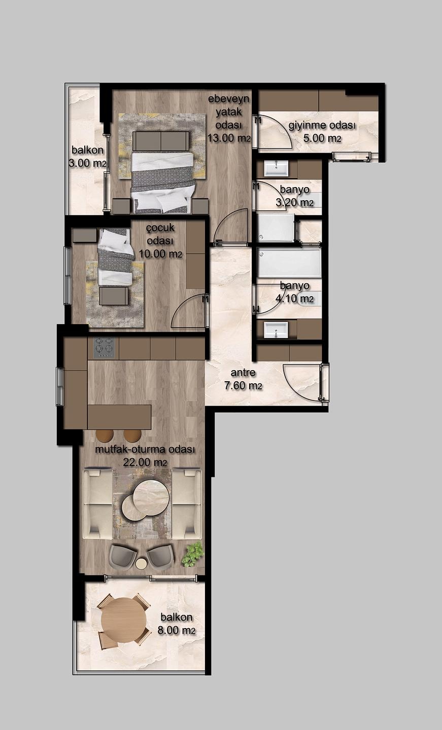 Image du plan d'étage 2