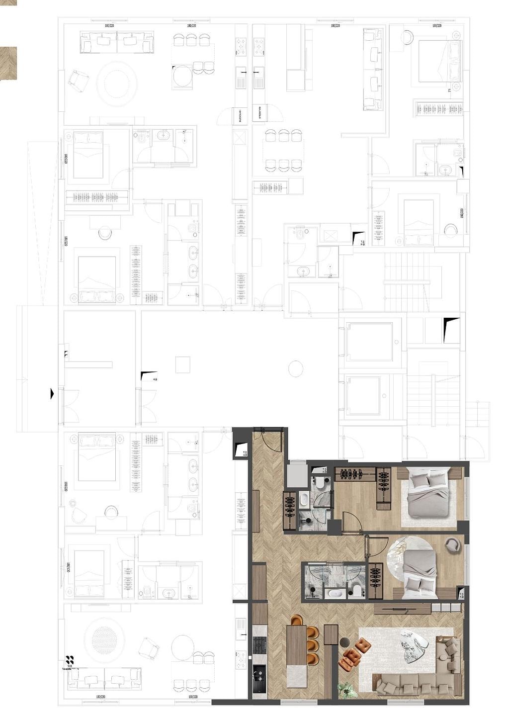 Grundrissdarstellung 1