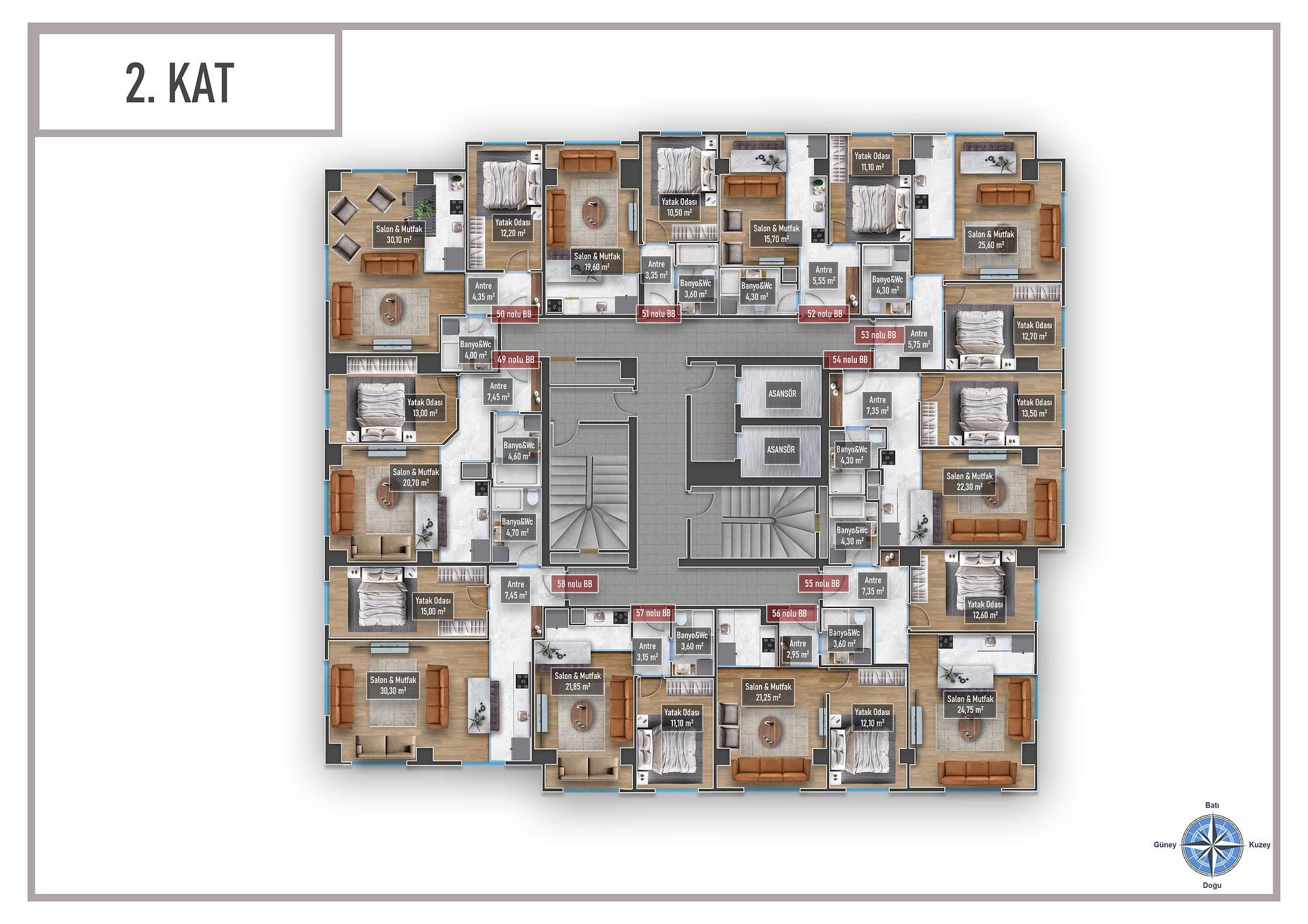 Kat Planı Resmi 2