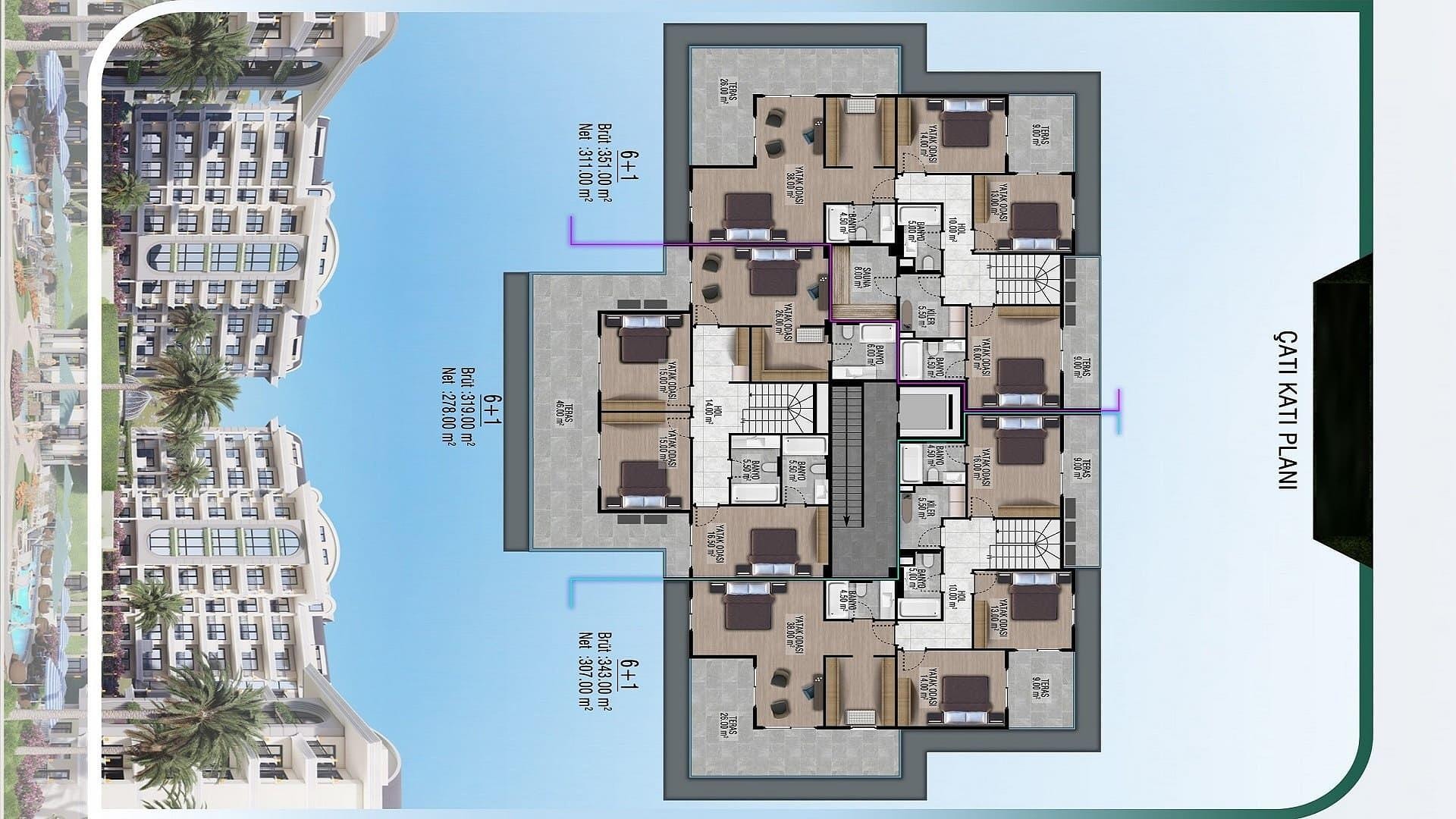 Grundrissdarstellung 1