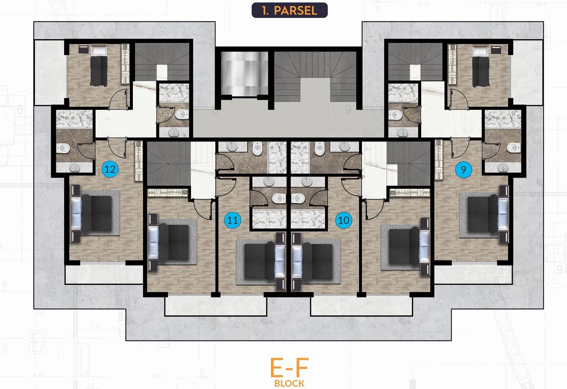 Image du plan d'étage 13