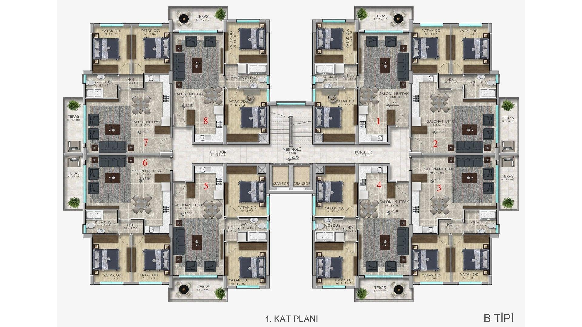 Image du plan d'étage 18