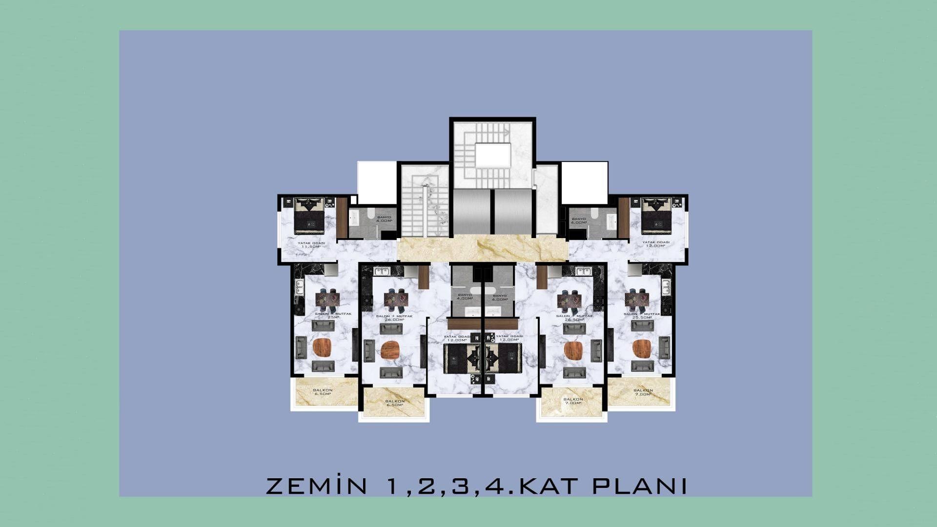 Grundrissdarstellung 1