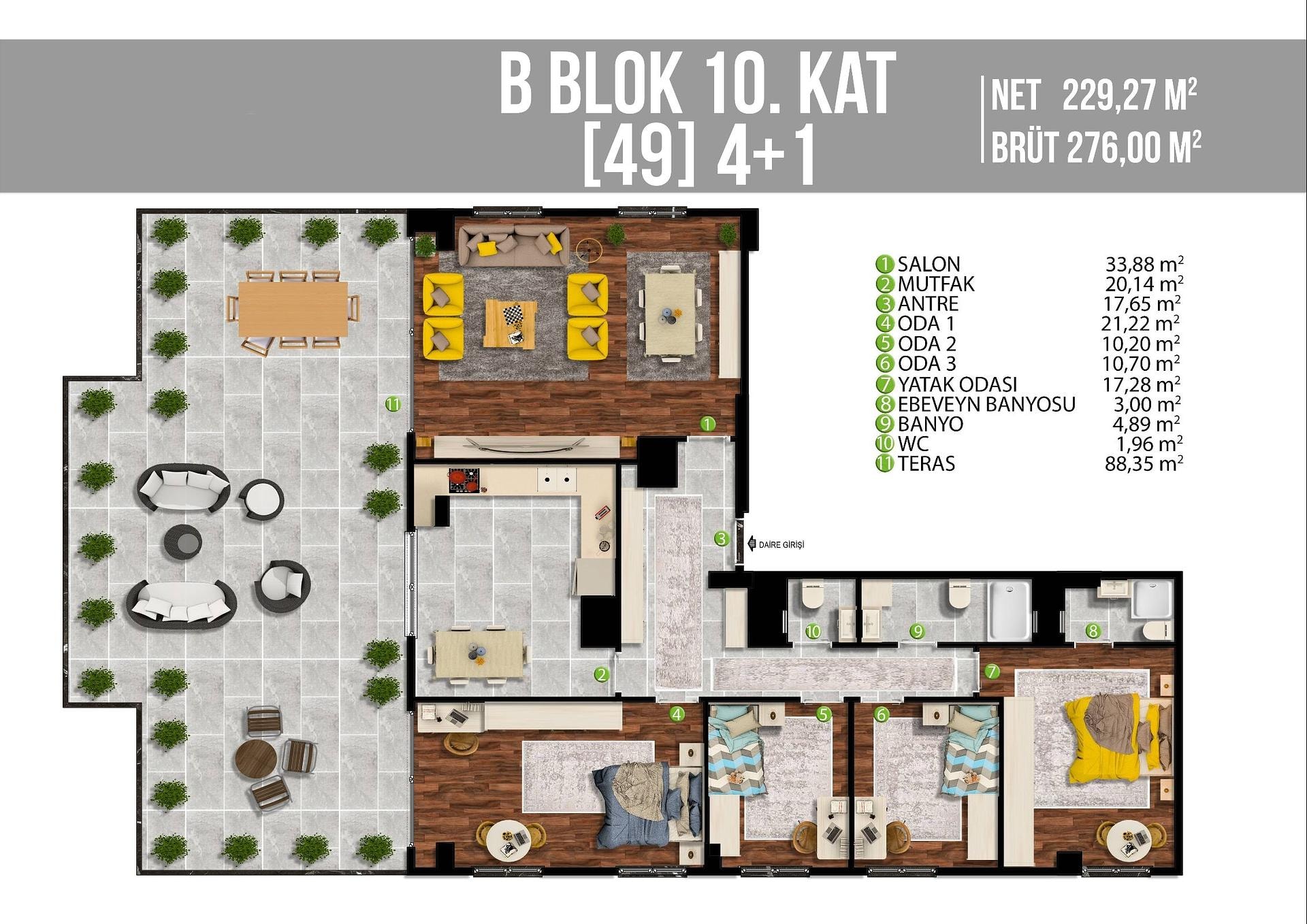 Image du plan d'étage 8