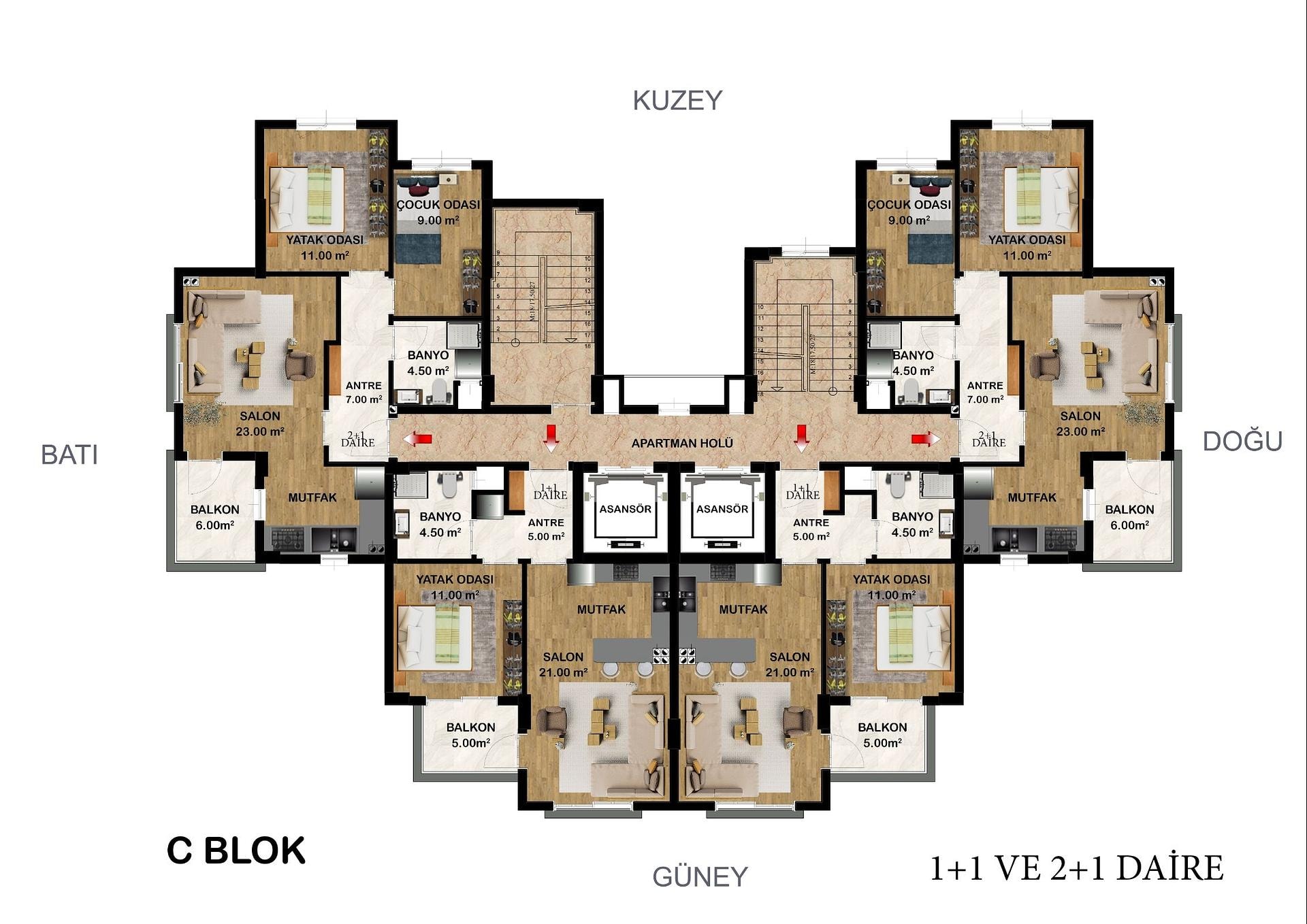 Image du plan d'étage 9