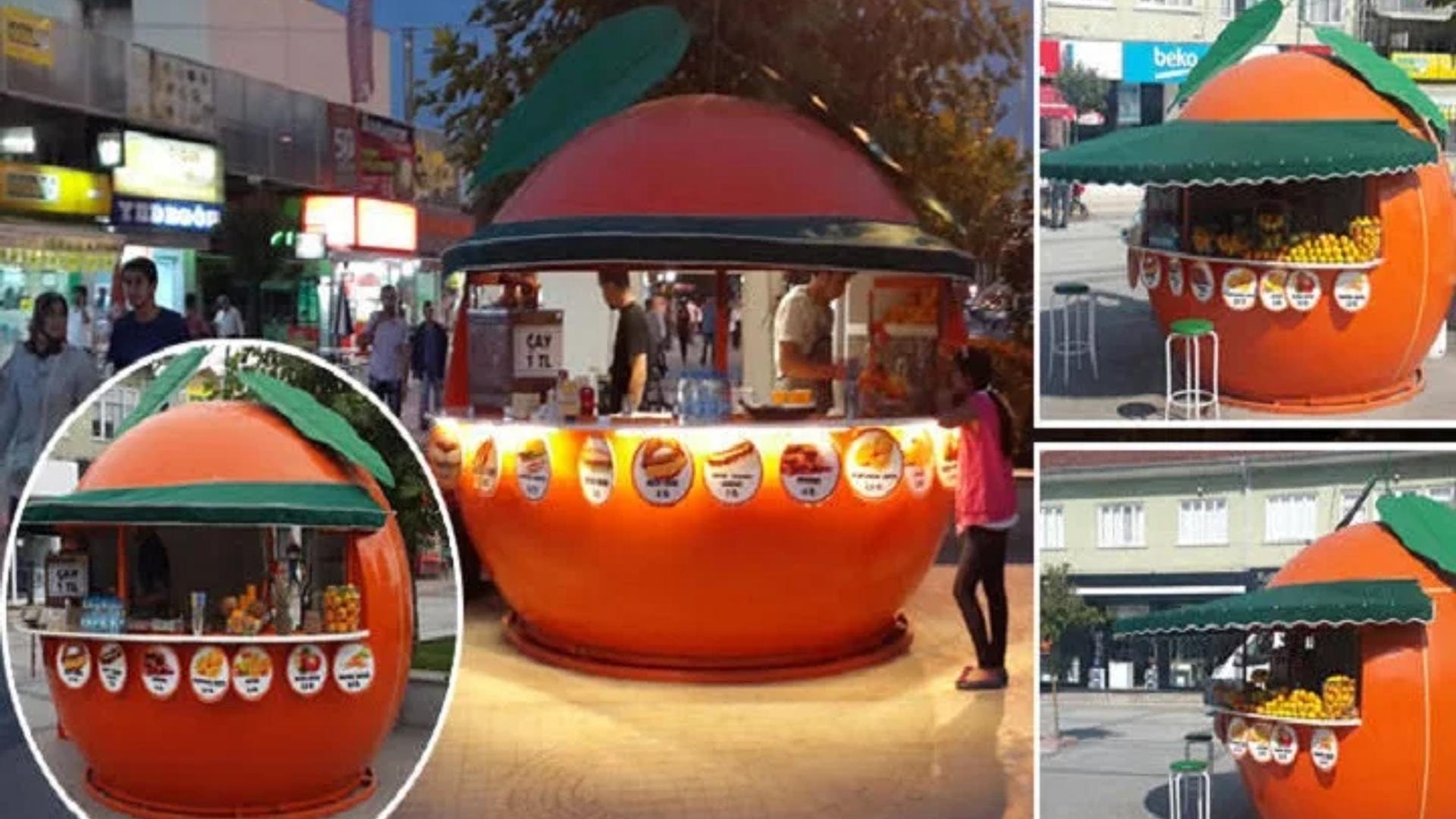 Straatvoedsel in Alanya