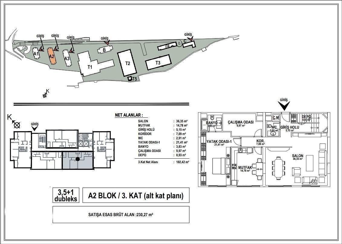 Mərtəbə Planı Şəkli 1
