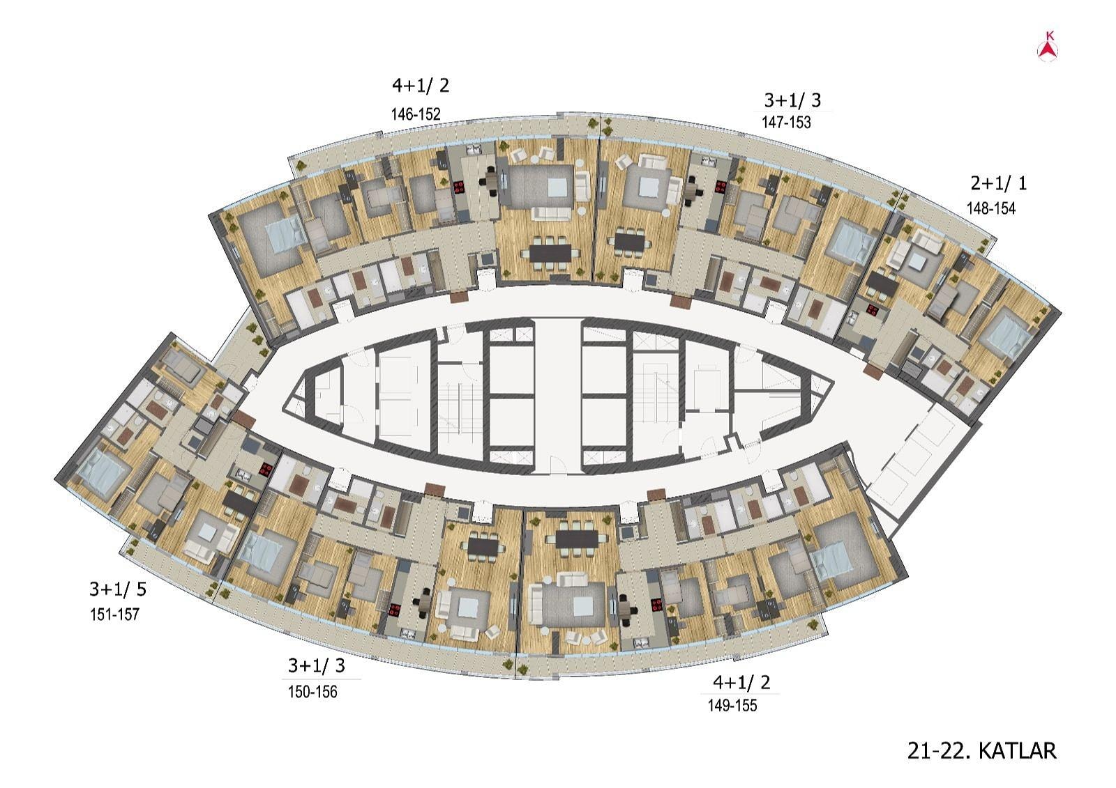 Image du plan d'étage 4