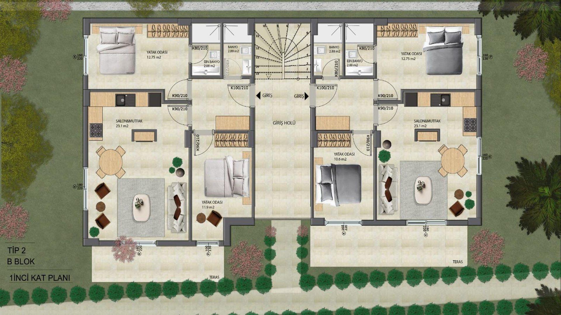 Image du plan d'étage 2