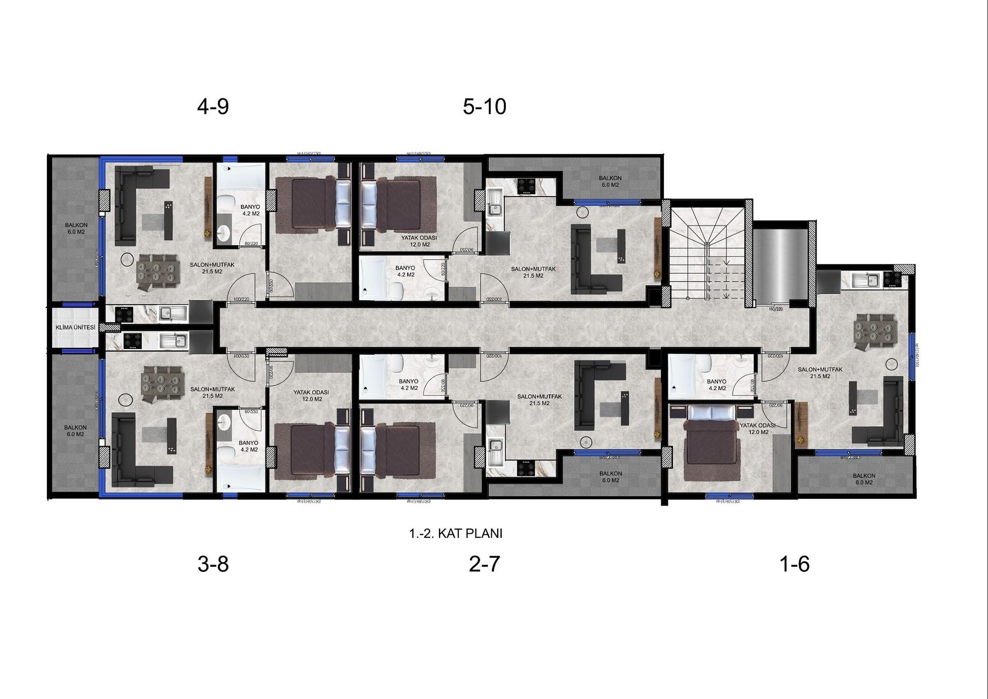 Grundrissdarstellung 6