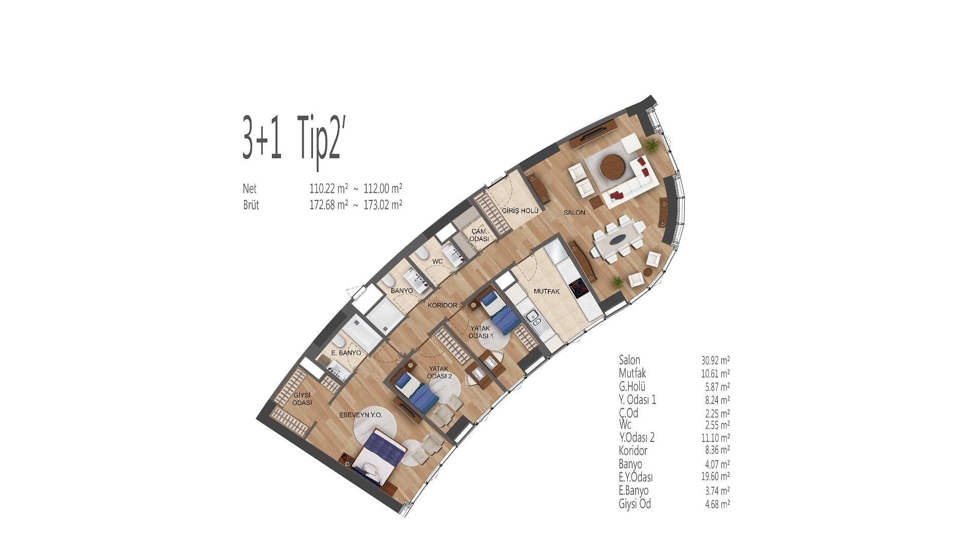 Image du plan d'étage 12