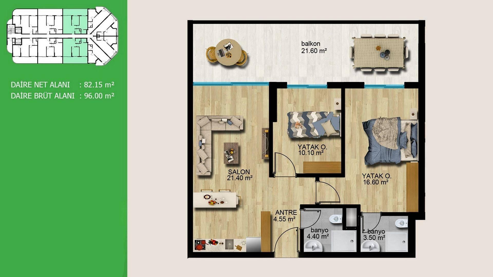 Kat Planı Resmi 4