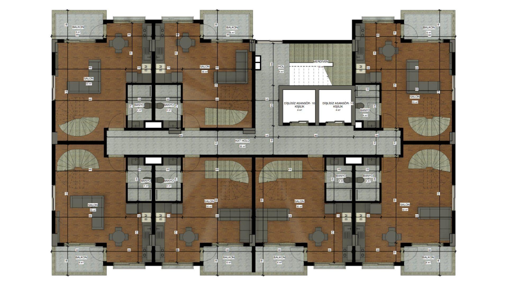 Image du plan d'étage 4