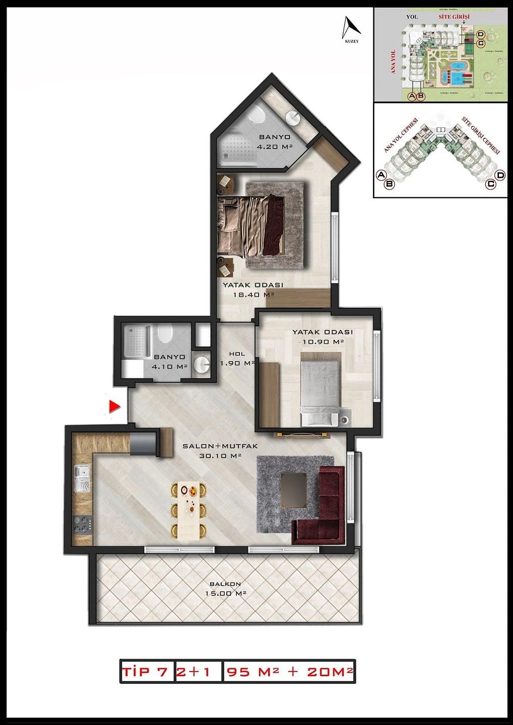 Image du plan d'étage 12