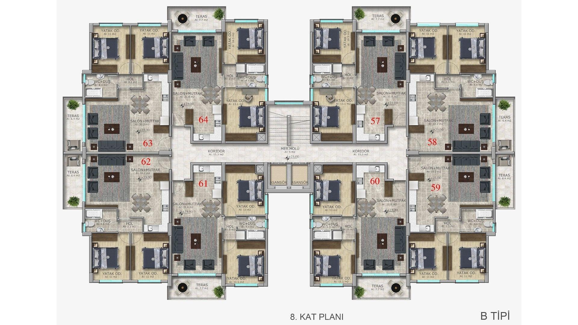 Image du plan d'étage 5
