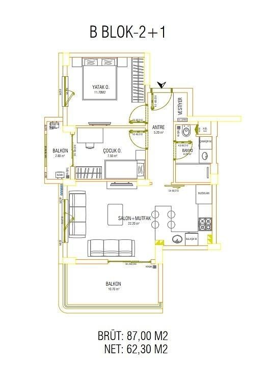 Grundrissdarstellung 1