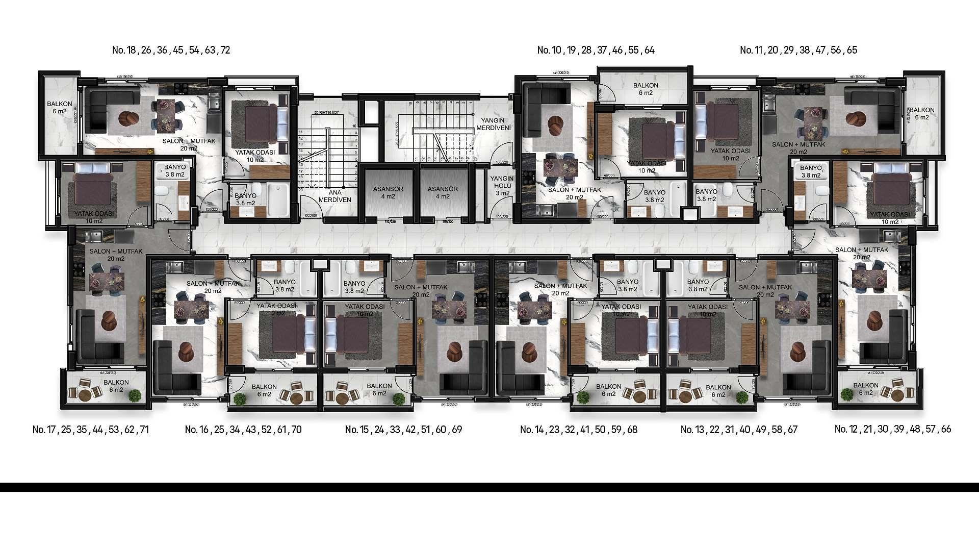 Image du plan d'étage 7