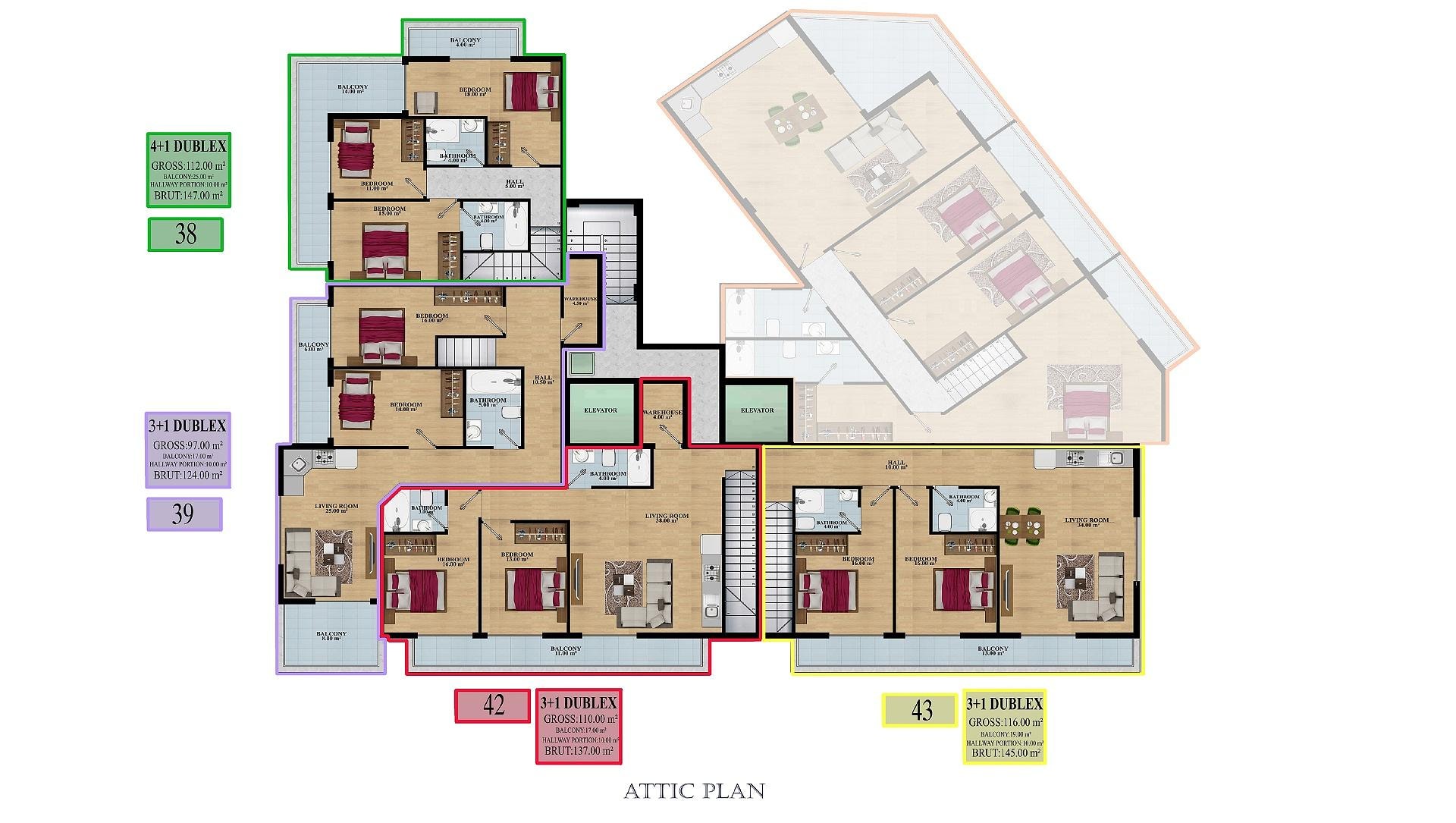 Image du plan d'étage 5