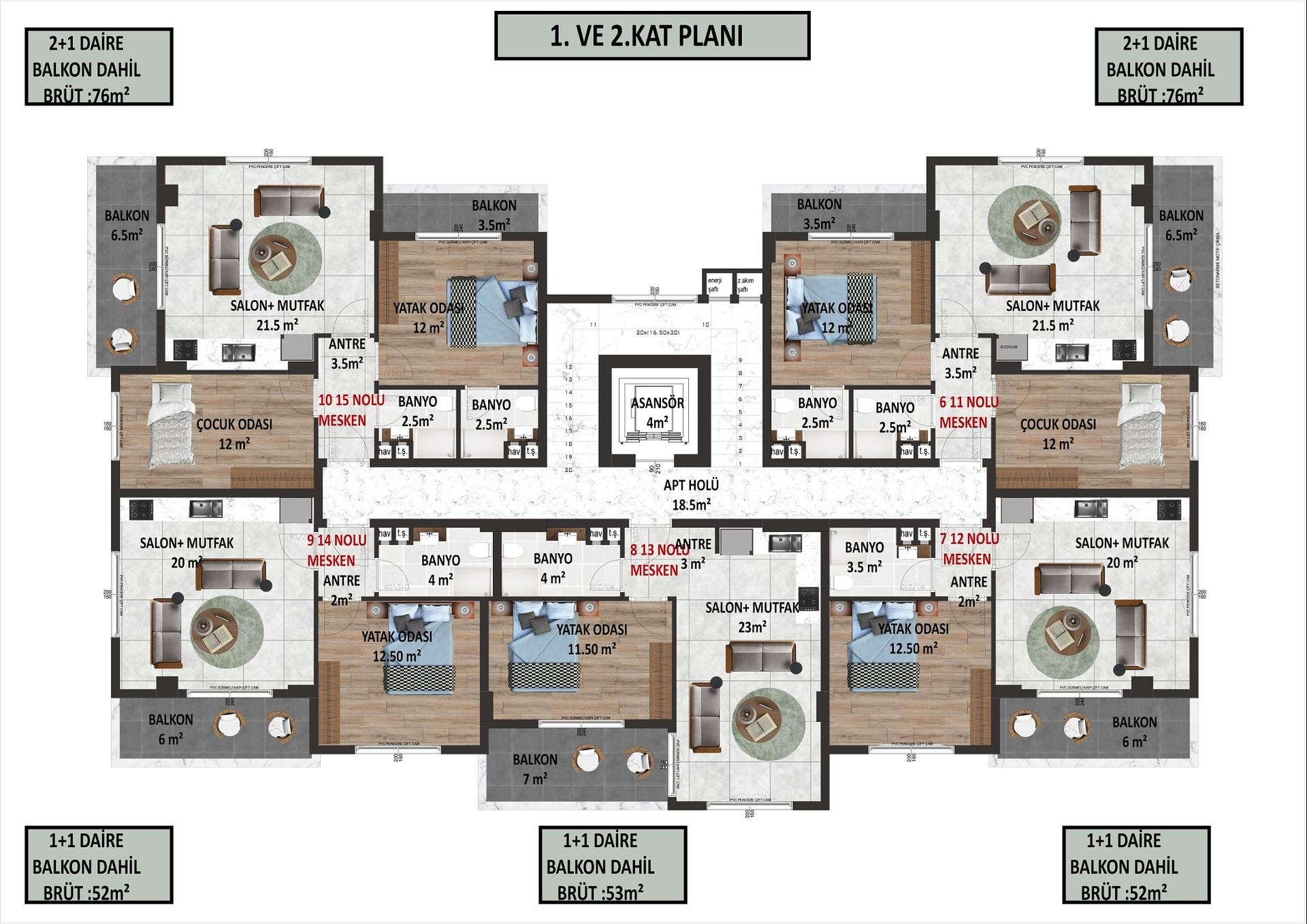 Image du plan d'étage 3