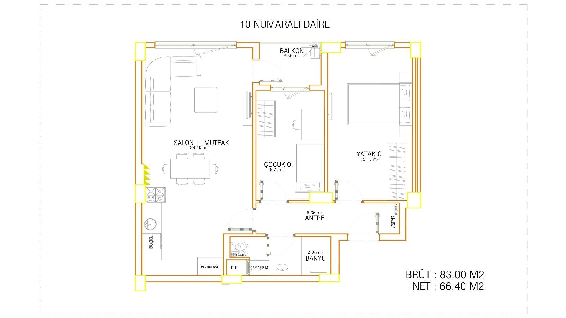 Image du plan d'étage 8