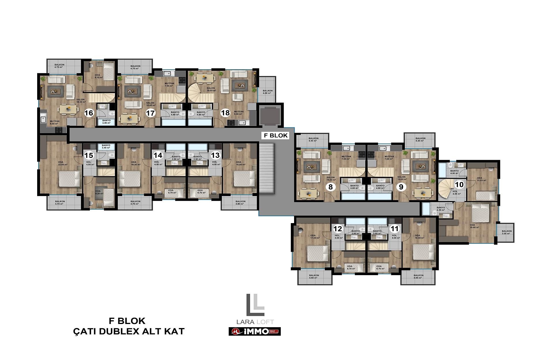 Image du plan d'étage 2