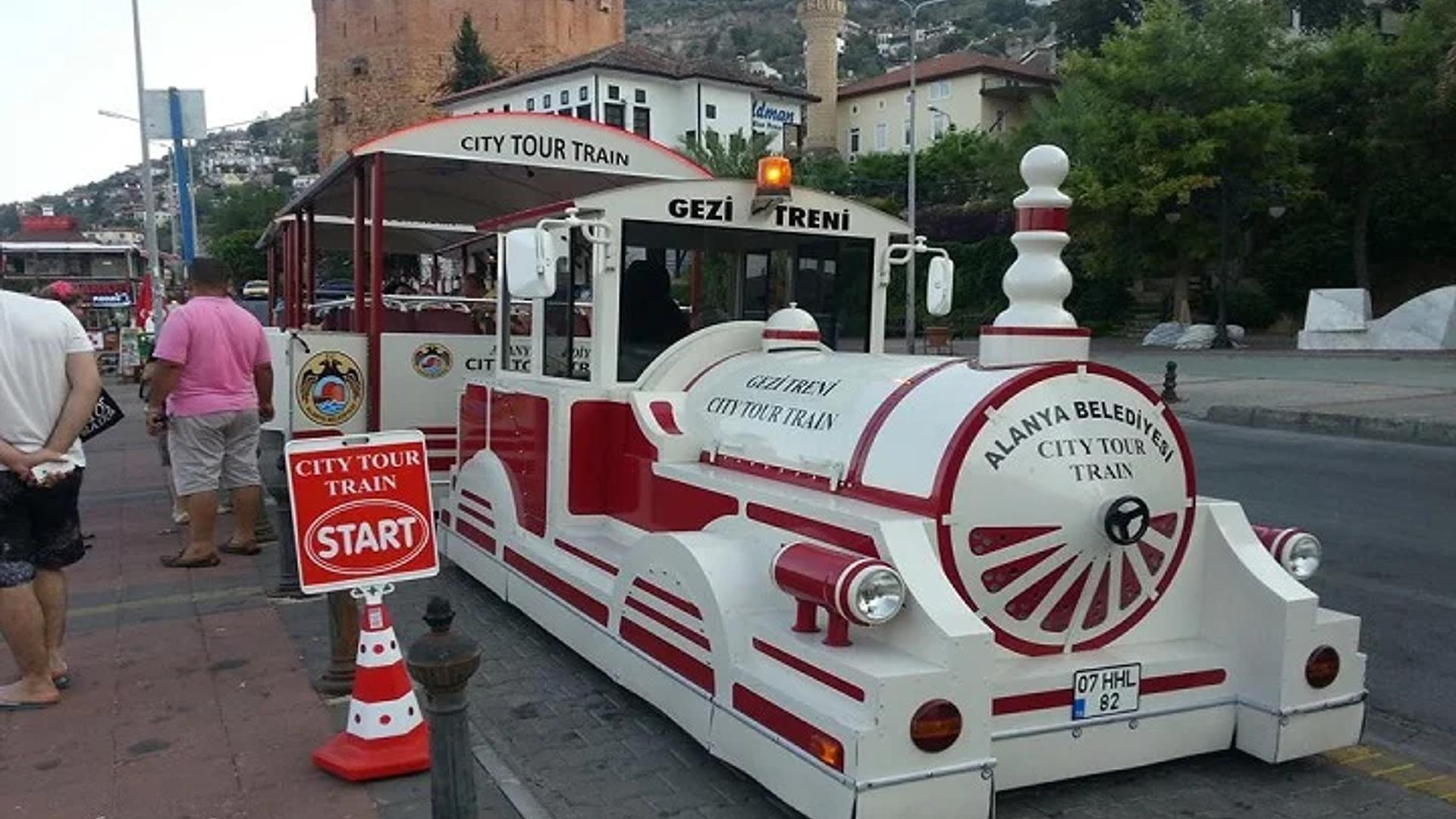 De trein van Alanya