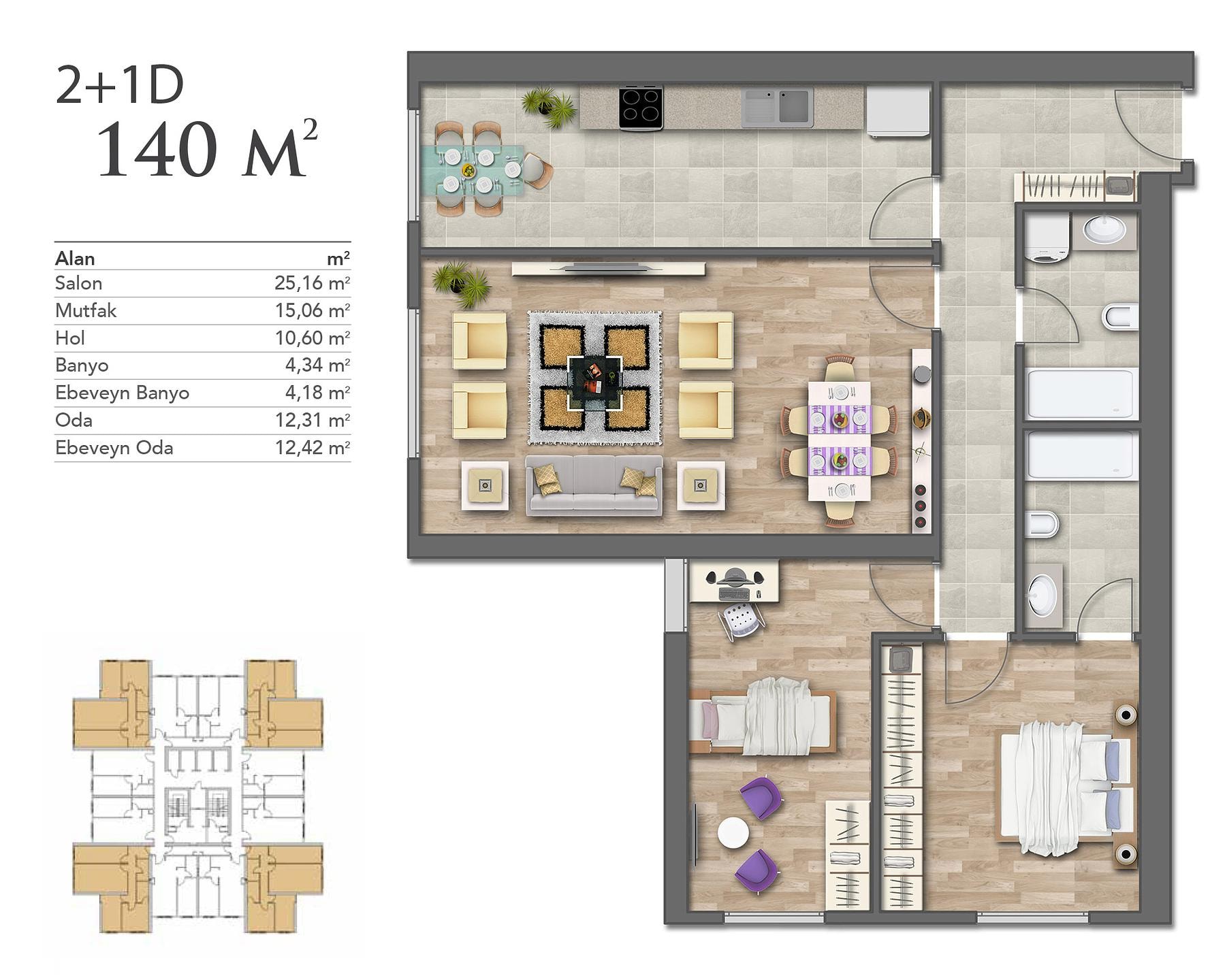 Image du plan d'étage 2
