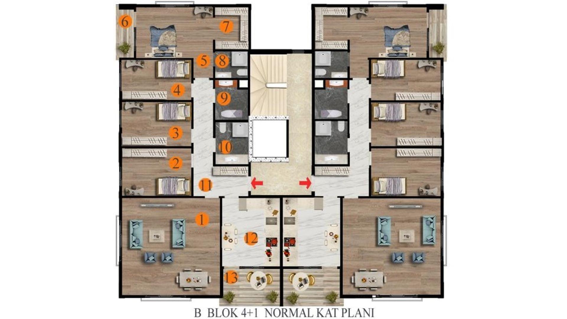Image du plan d'étage 2