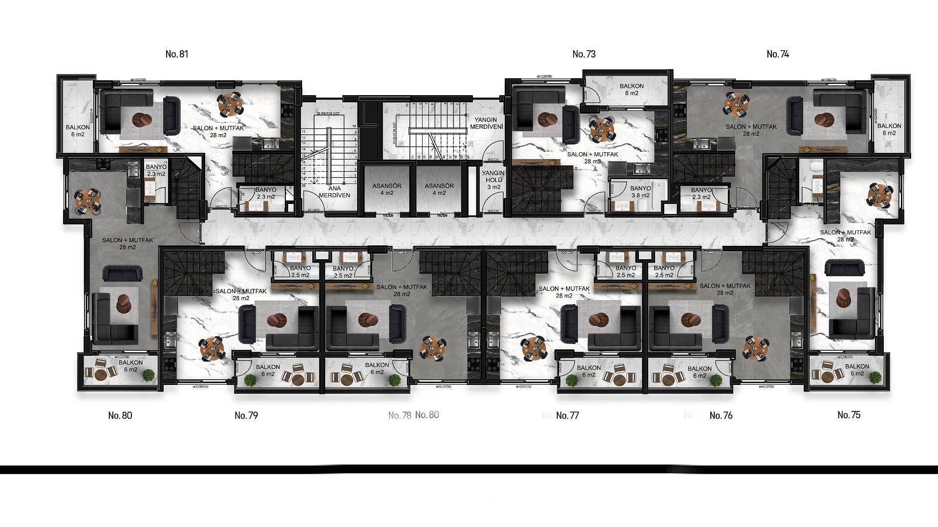 Image du plan d'étage 4